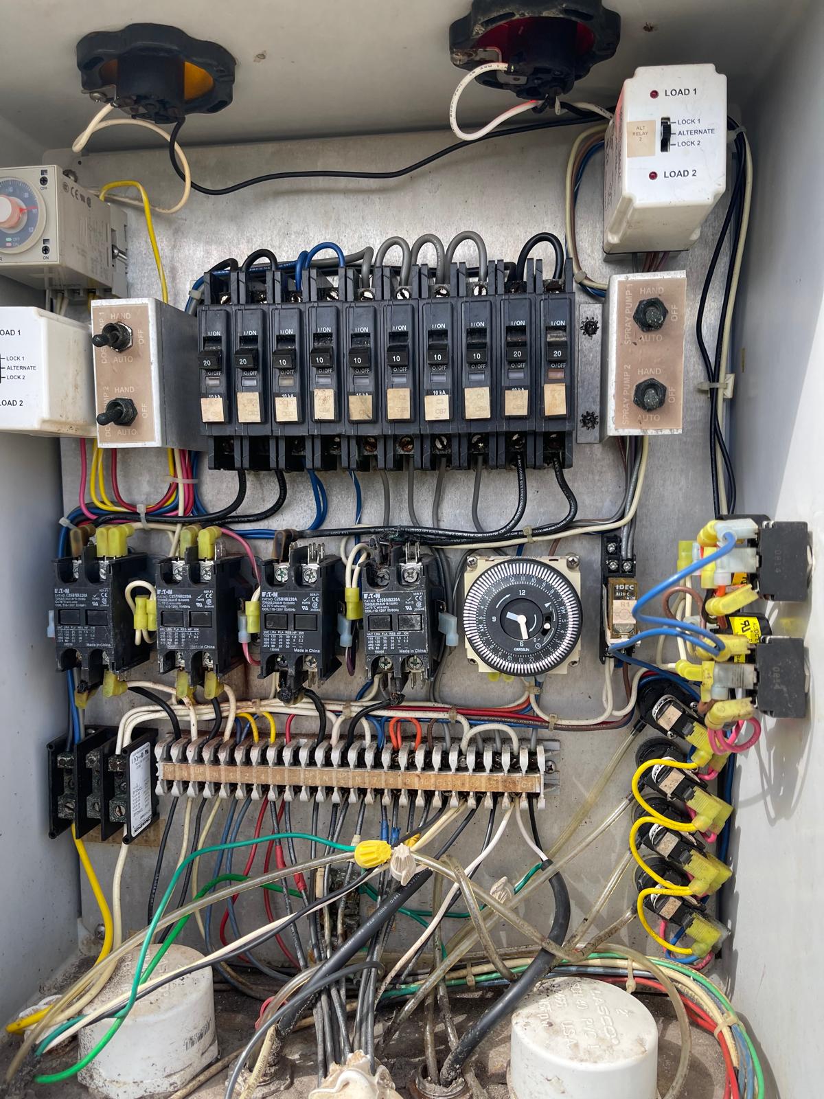 Control panel installation